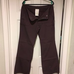 Plum light weight pants